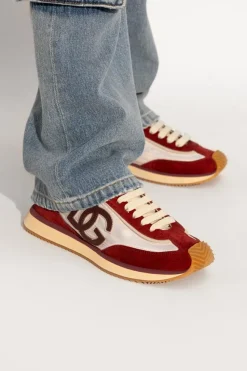 Dolce & Gabbana RED Sports shoes with logo