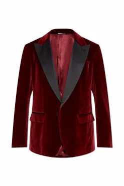 Dolce & Gabbana RED Velvet blazer