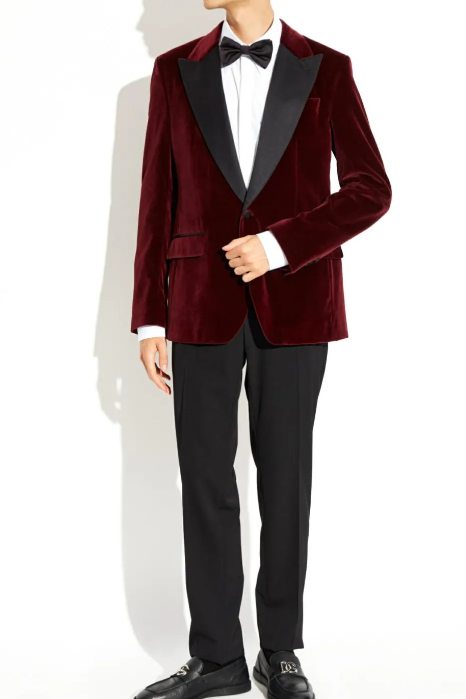 Dolce & Gabbana RED Velvet blazer