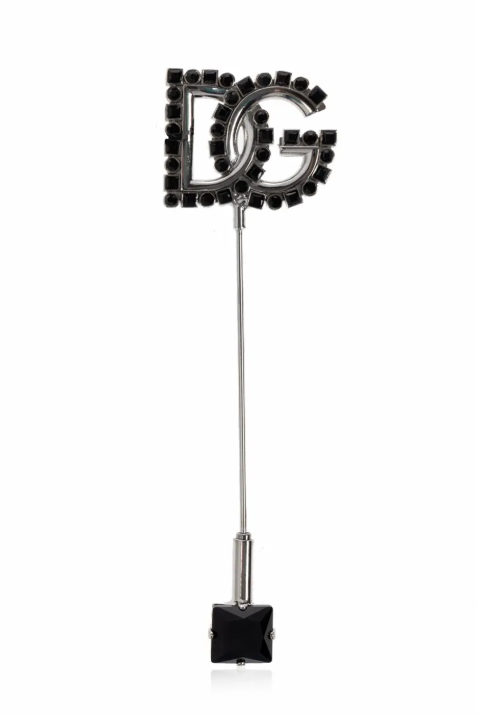 Dolce & Gabbana SILVER Brooch in the shape of a logo