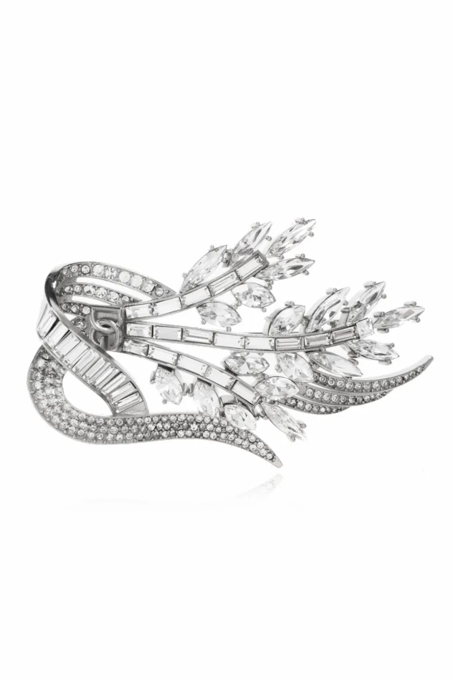 Dolce & Gabbana SILVER Brooch with a botanical motif