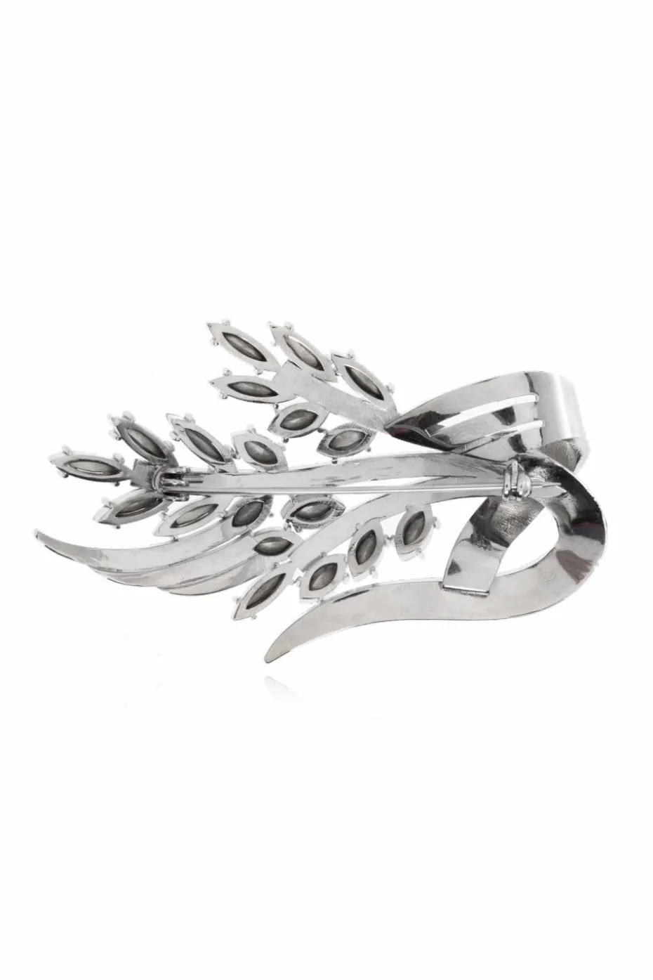 Dolce & Gabbana SILVER Brooch with a botanical motif