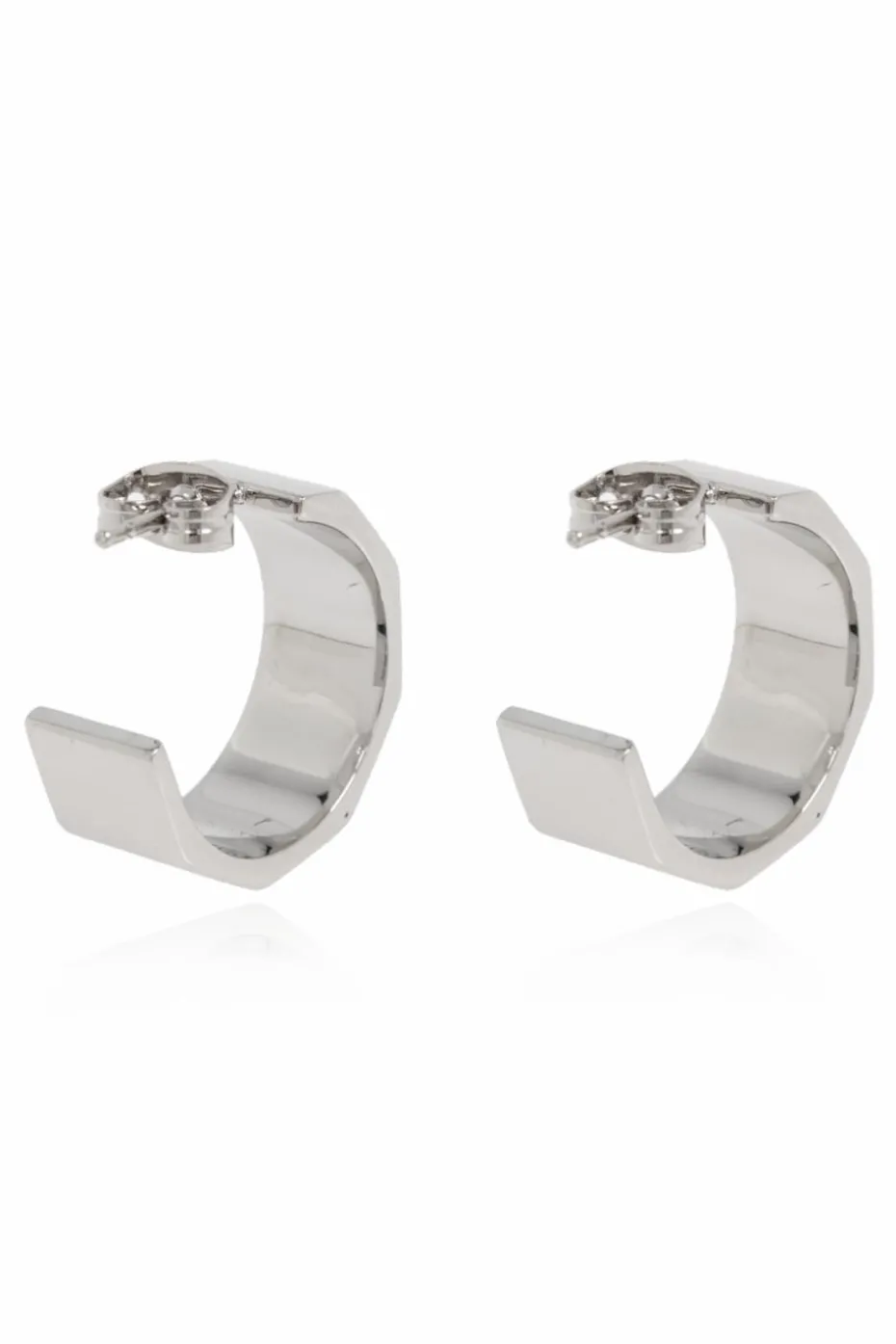 Dolce & Gabbana SILVER Earrings with logo
