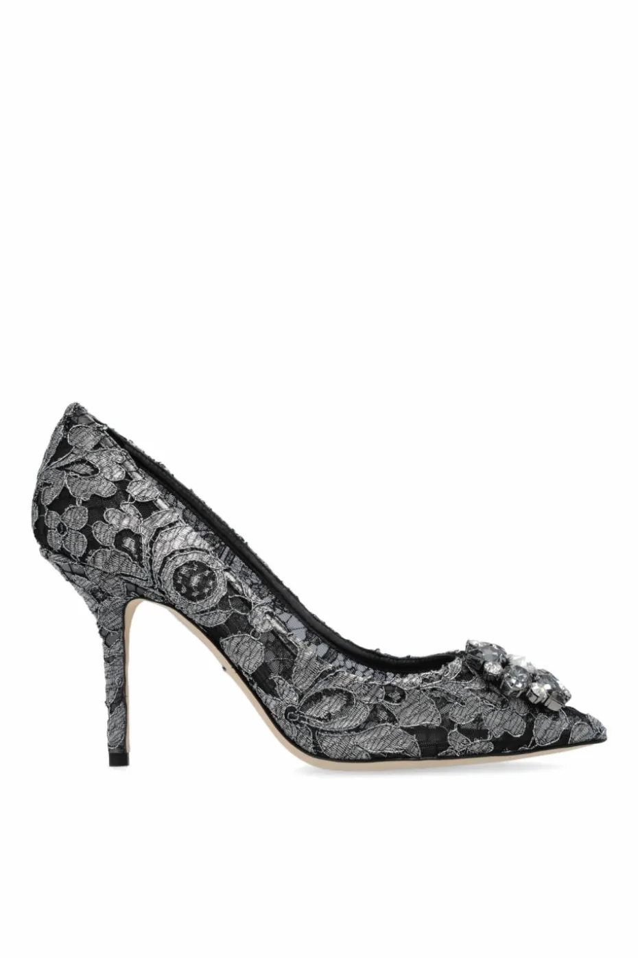 Dolce & Gabbana SILVER High-heeled shoes 'Belluccii'