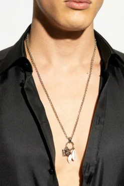 Dolce & Gabbana SILVER Necklace with pendants