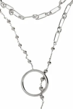 Dolce & Gabbana SILVER Necklace with religious motif