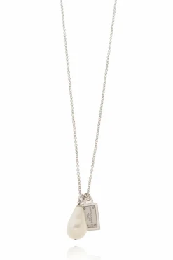 Dolce & Gabbana SILVER Necklace with charms