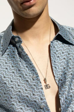 Dolce & Gabbana SILVER Pendant with logo