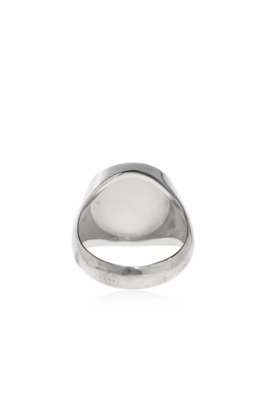 Dolce & Gabbana SILVER Signet ring with logo