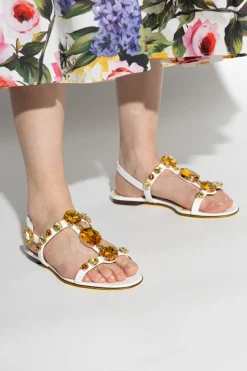 Dolce & Gabbana WHITE Bianca sandals