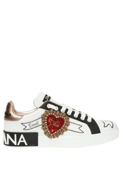 Dolce & Gabbana WHITE Branded sneakers