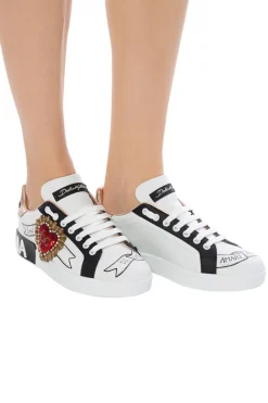Dolce & Gabbana WHITE Branded sneakers