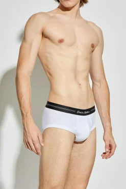 Dolce & Gabbana WHITE Cotton briefs with logo
