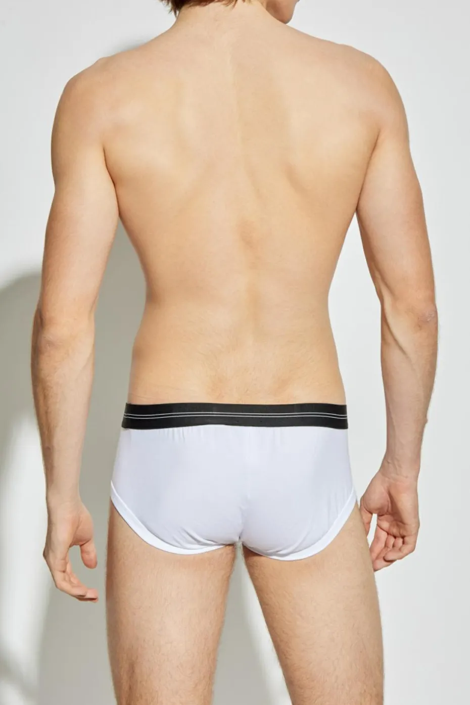 Dolce & Gabbana WHITE Cotton briefs with logo