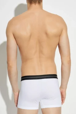Dolce & Gabbana WHITE Cotton boxers with logo