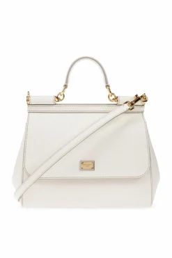 Dolce & Gabbana WHITE Handbag `Sicily Large`