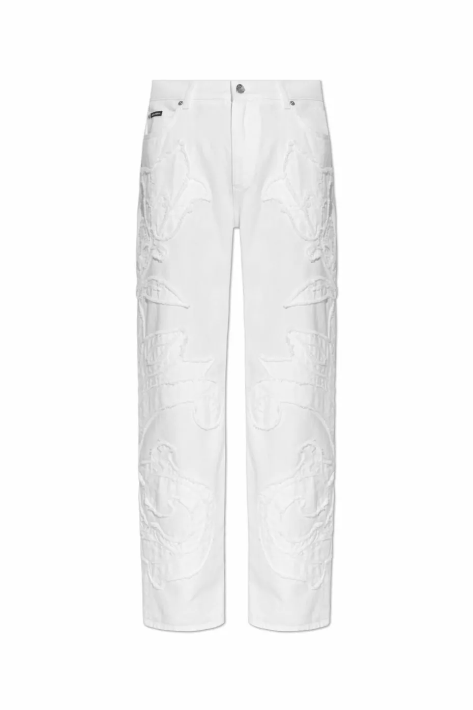 Dolce & Gabbana WHITE Jeans with stitching