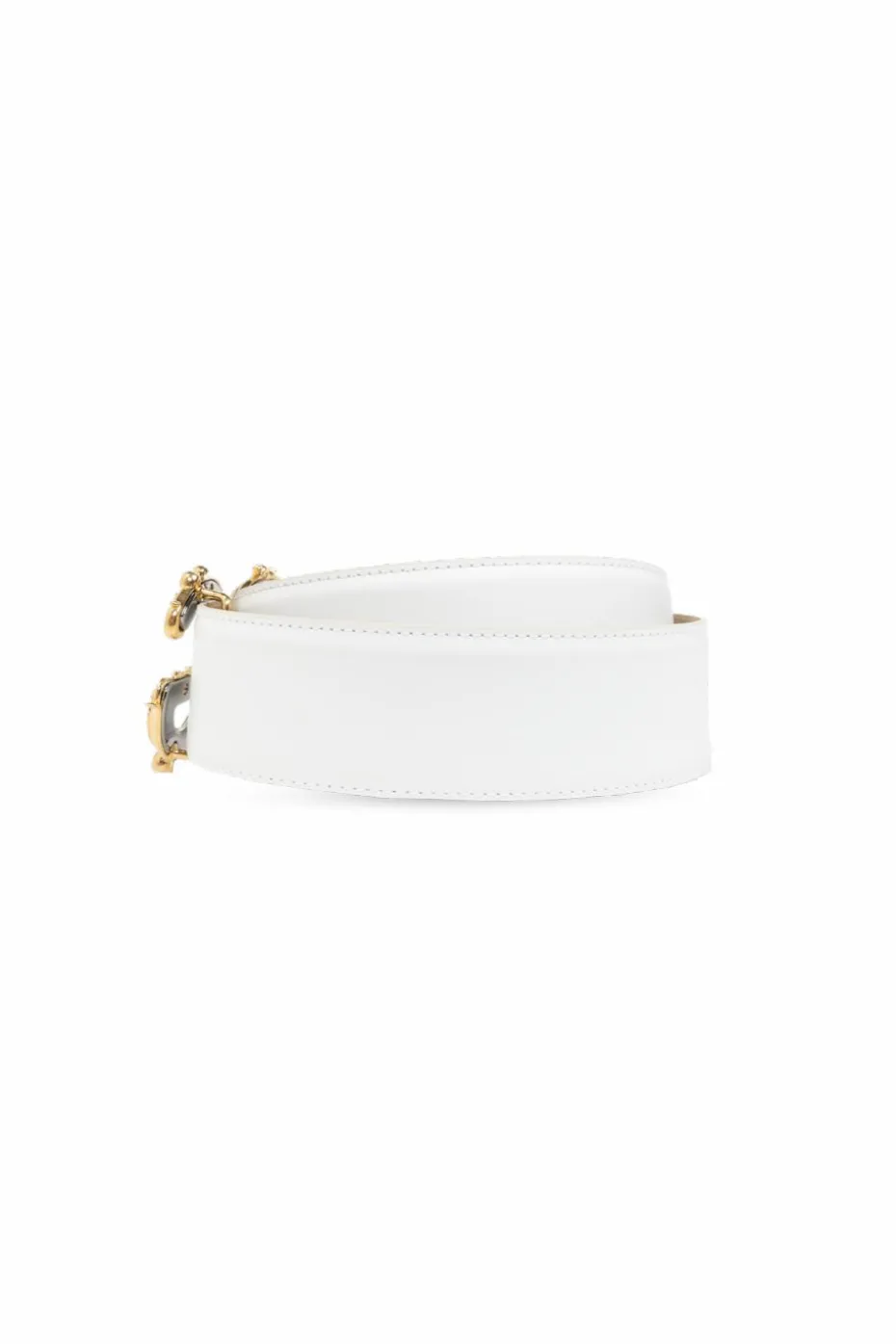 Dolce & Gabbana WHITE Leather belt