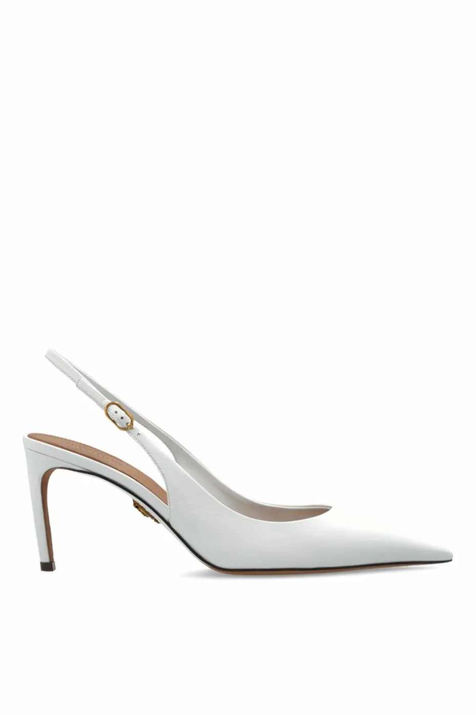 Dolce & Gabbana WHITE Leather high-heeled shoes