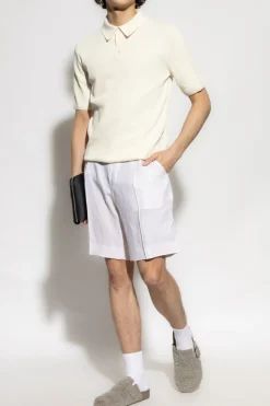Dolce & Gabbana WHITE Linen shorts