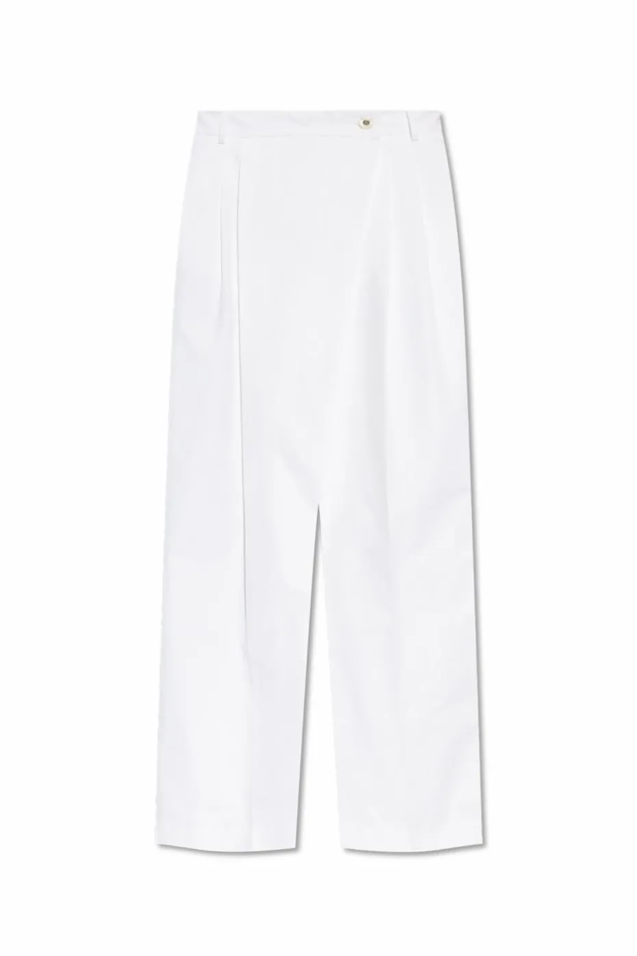Dolce & Gabbana WHITE Pleated Trousers