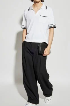 Dolce & Gabbana WHITE Polo with pocket