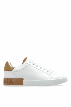 Dolce & Gabbana WHITE `Portofino Light` sports shoes