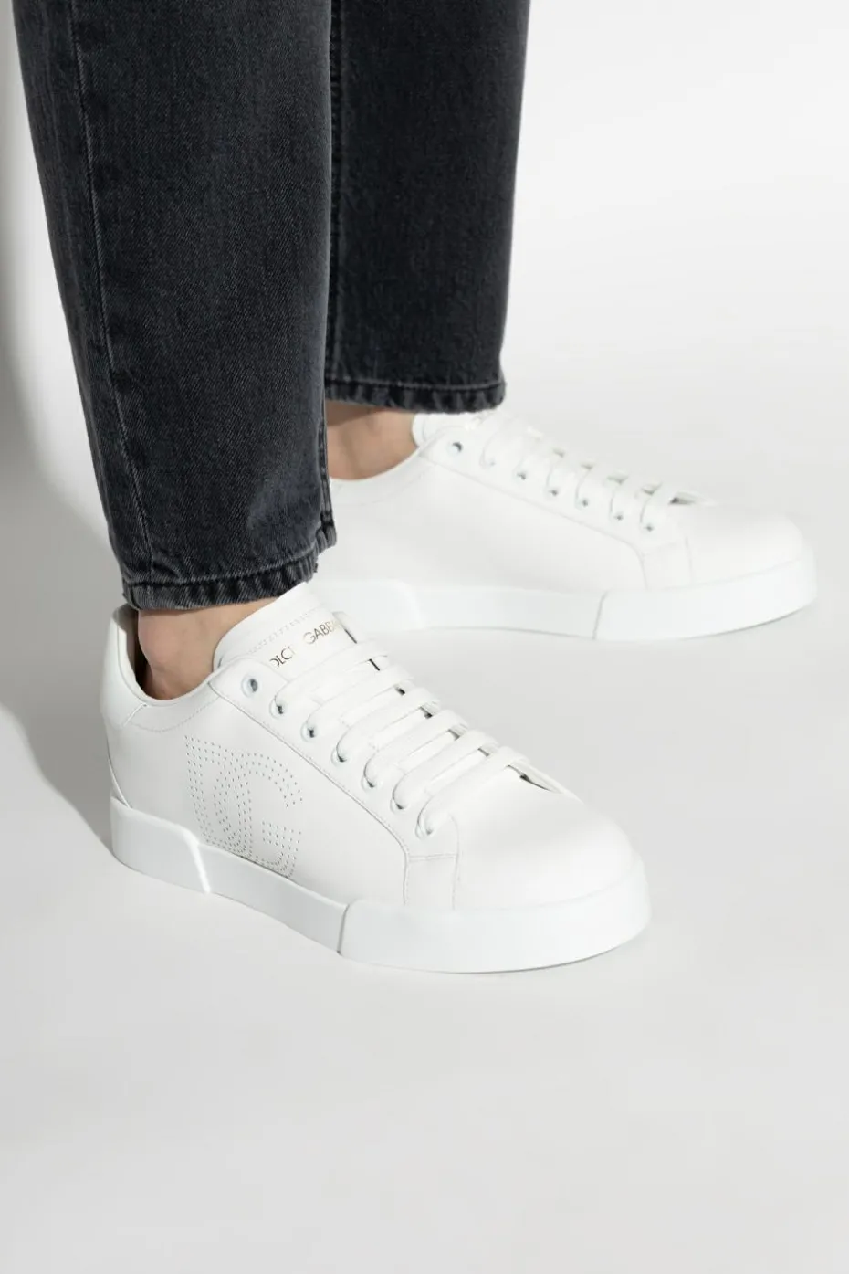 Dolce & Gabbana WHITE Portofino sneakers