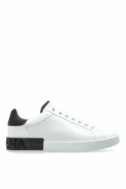 Dolce & Gabbana WHITE `Portofino` sports shoes
