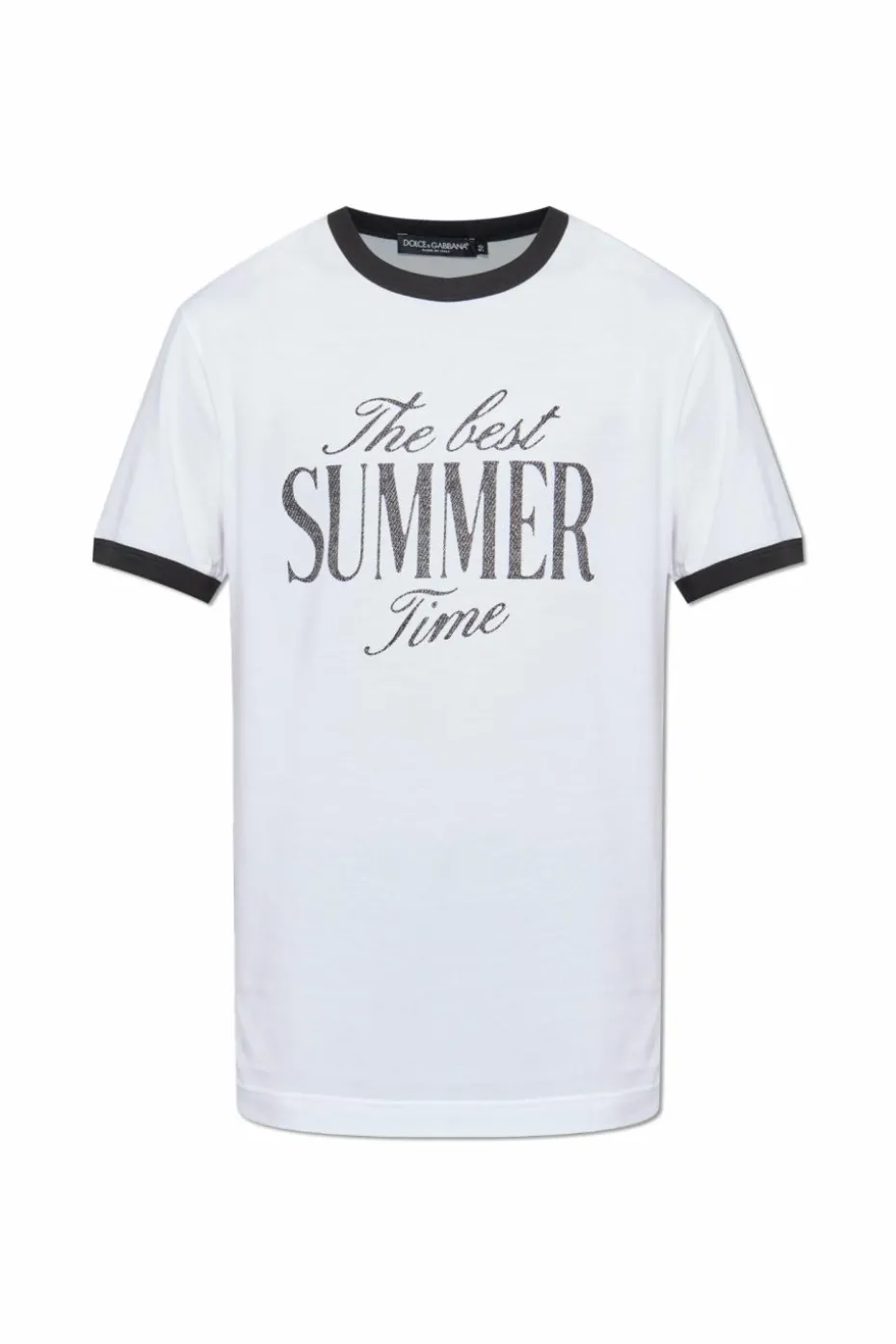Dolce & Gabbana WHITE Printed T-shirt