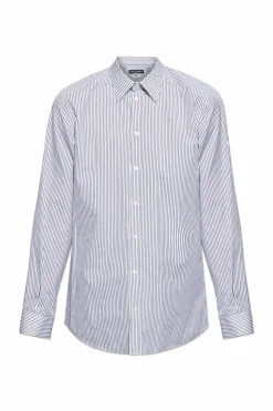 Dolce & Gabbana WHITE Shirt with striped pattern