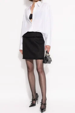 Dolce & Gabbana WHITE Shirt with floral motif