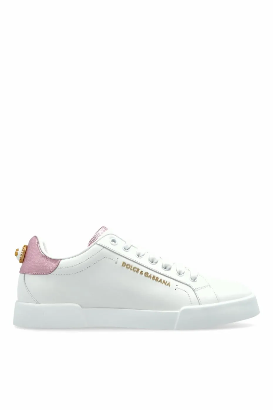 Dolce & Gabbana WHITE Sneakers with application