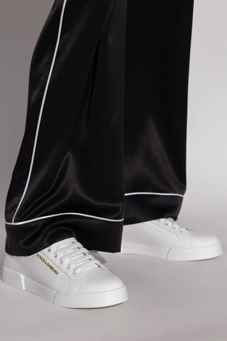 Dolce & Gabbana WHITE Sneakers with application