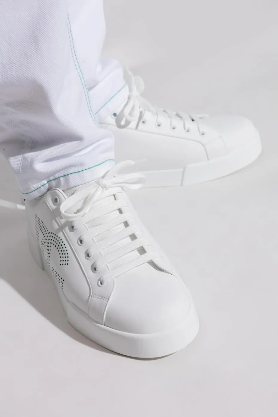 Dolce & Gabbana WHITE Sneakers Portofino
