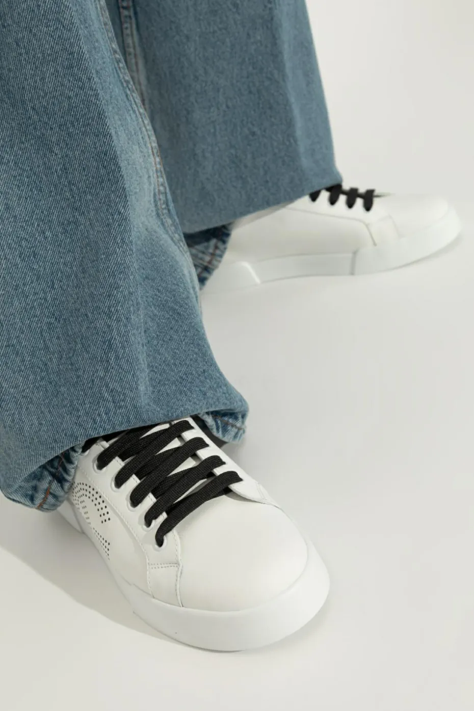 Dolce & Gabbana WHITE Sneakers Portofino