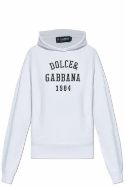 Dolce & Gabbana WHITE Sweatshirt with logo