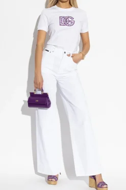 Dolce & Gabbana WHITE T-shirt with logo