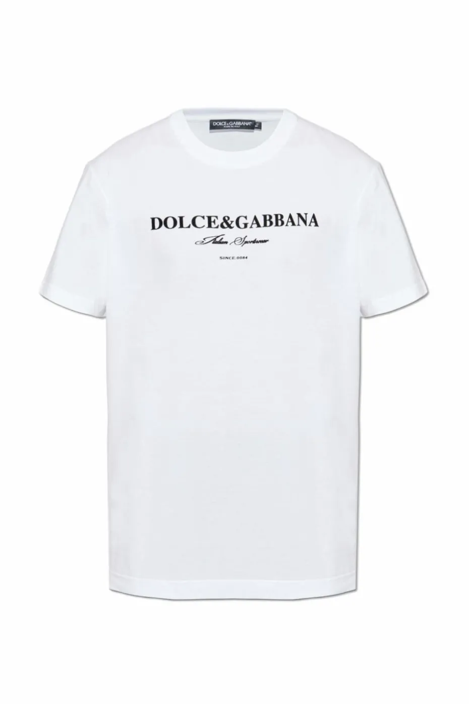 Dolce & Gabbana WHITE T-shirt with printed logo