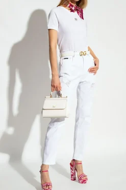 Dolce & Gabbana WHITE T-shirt with logo