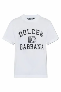 Dolce & Gabbana WHITE T-shirt with logo
