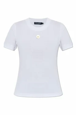 Dolce & Gabbana WHITE T-shirt with logo