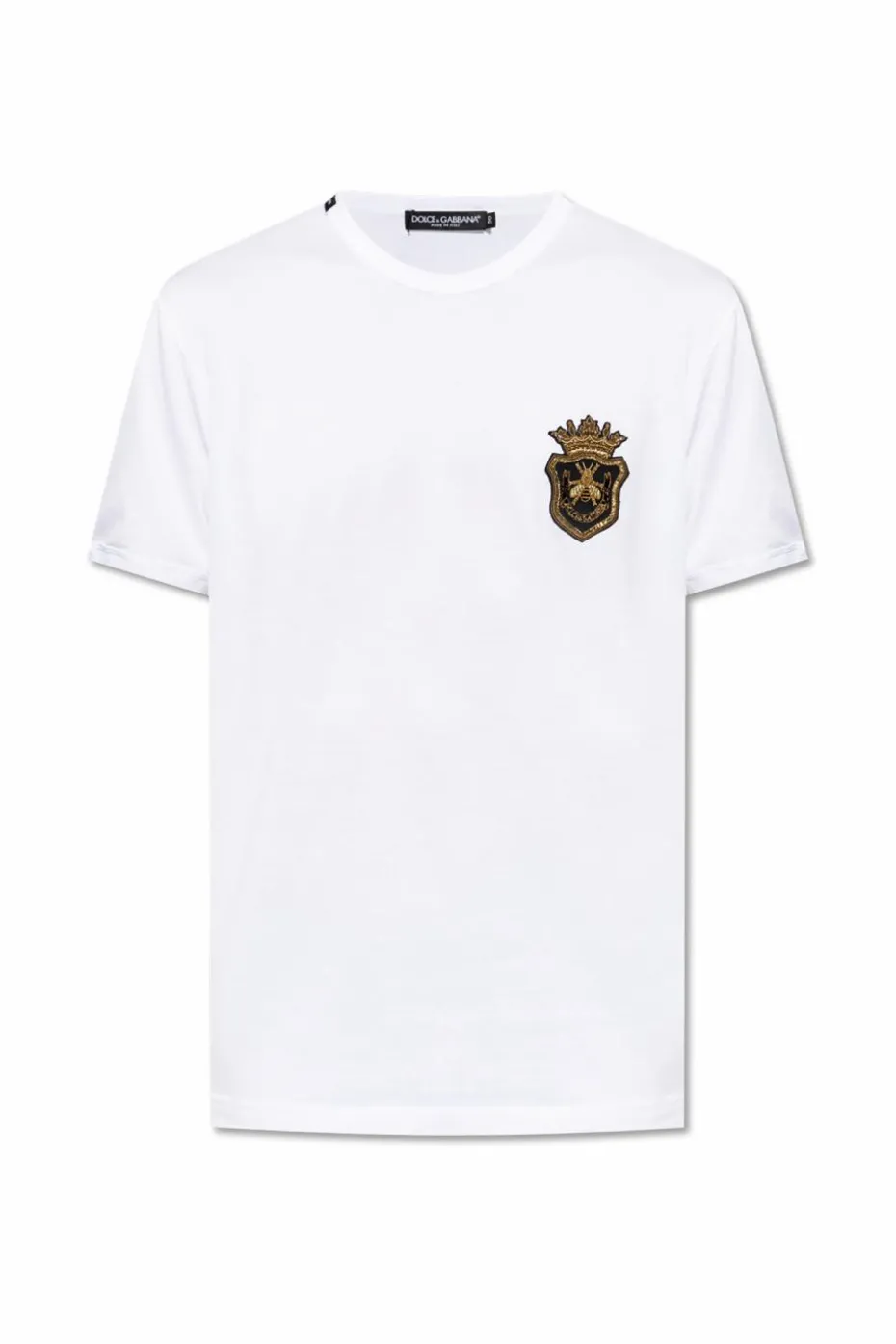 Dolce & Gabbana WHITE T-shirt with appliqué