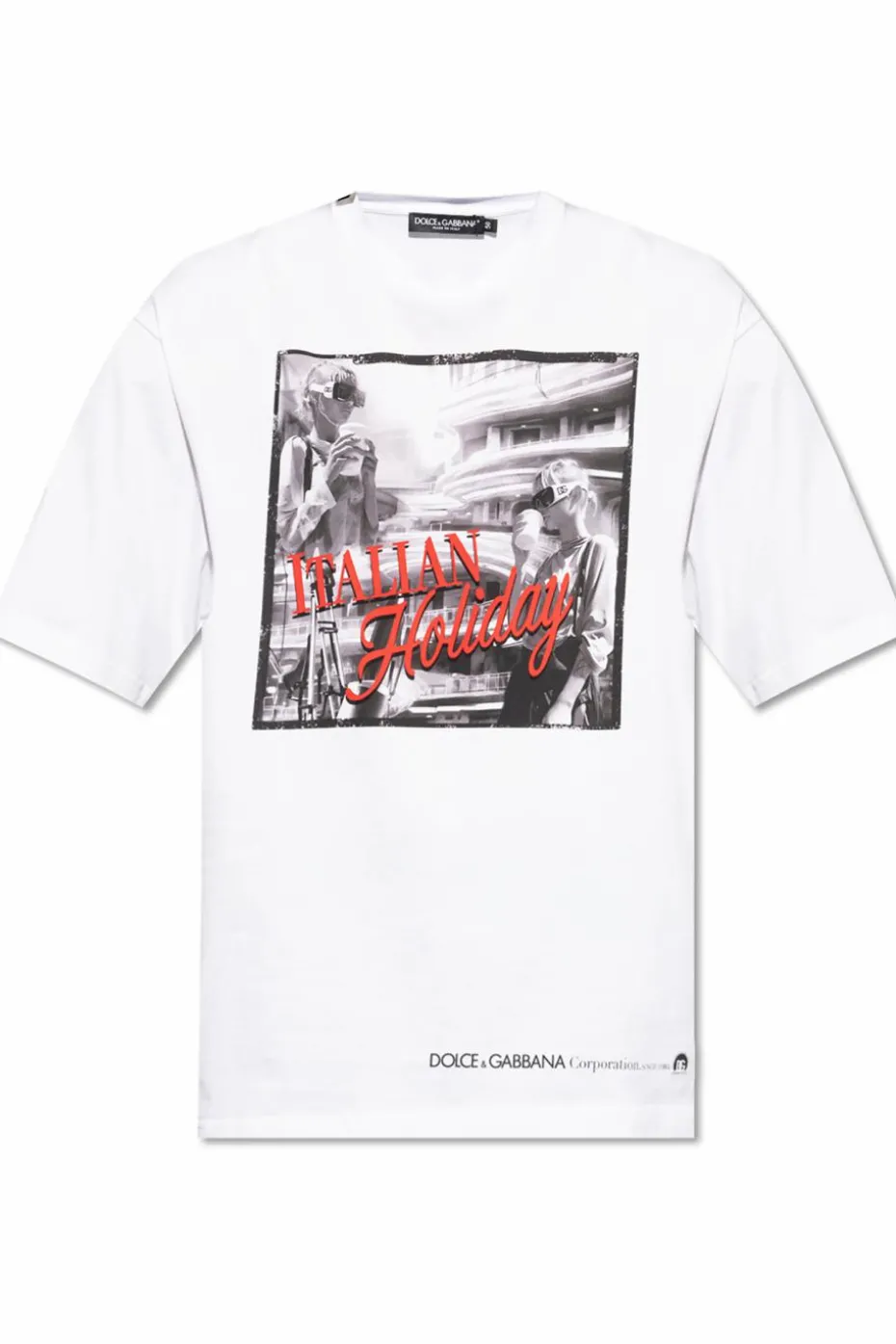 Dolce & Gabbana WHITE T-shirt with print