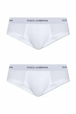 Dolce & Gabbana WHITE Two-pack of briefs