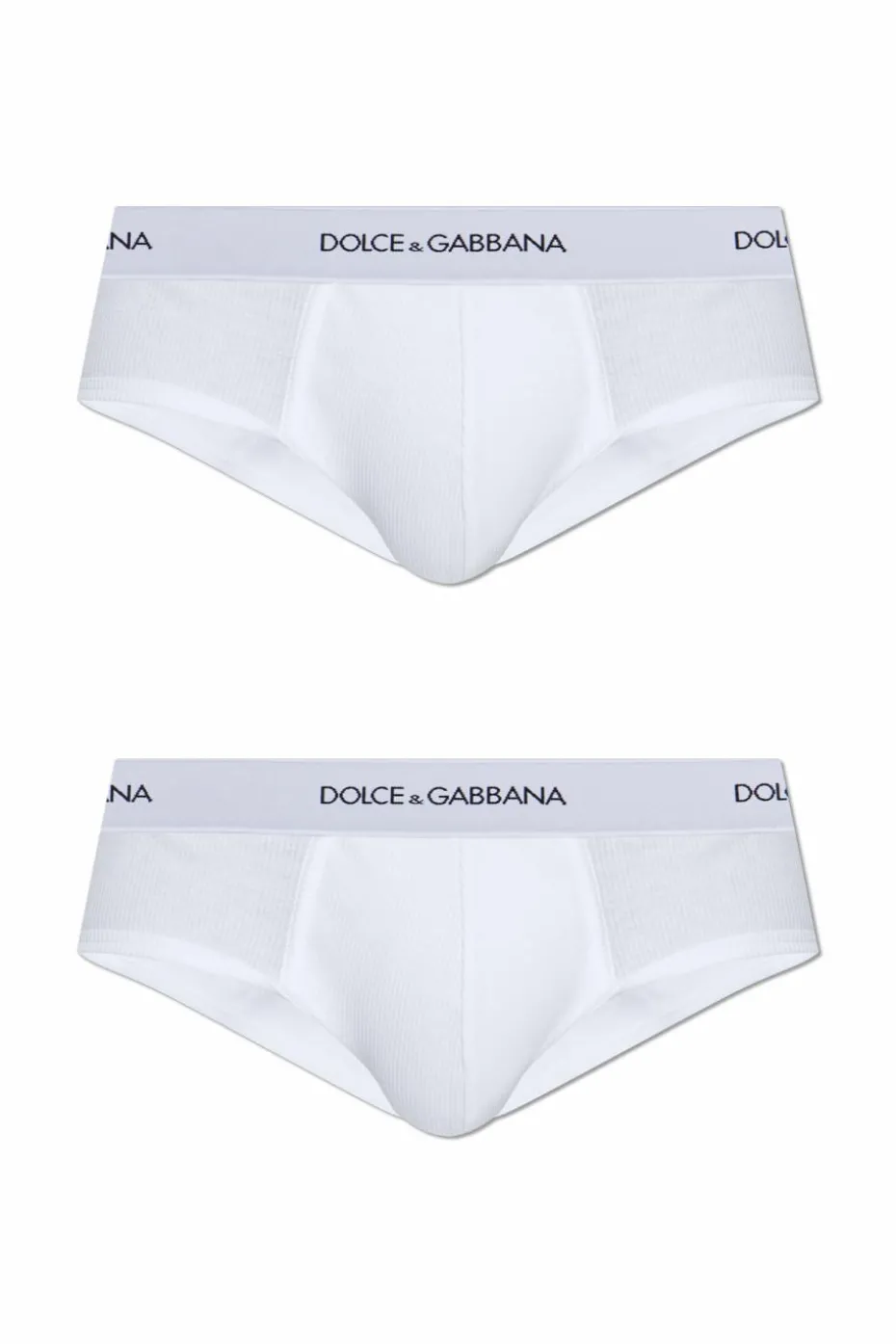 Dolce & Gabbana WHITE Two-pack of briefs