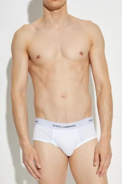 Dolce & Gabbana WHITE Two-pack of briefs