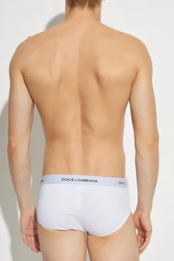 Dolce & Gabbana WHITE Two-pack of briefs