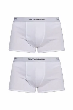 Dolce & Gabbana WHITE Two-pack boxers