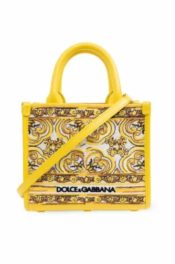 Dolce & Gabbana YELLOW Dolce & Gabbana `DG Daily Mini` shopper bag
